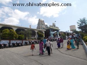 Temple entrance view