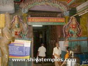 Viruthambikai shrine entrance