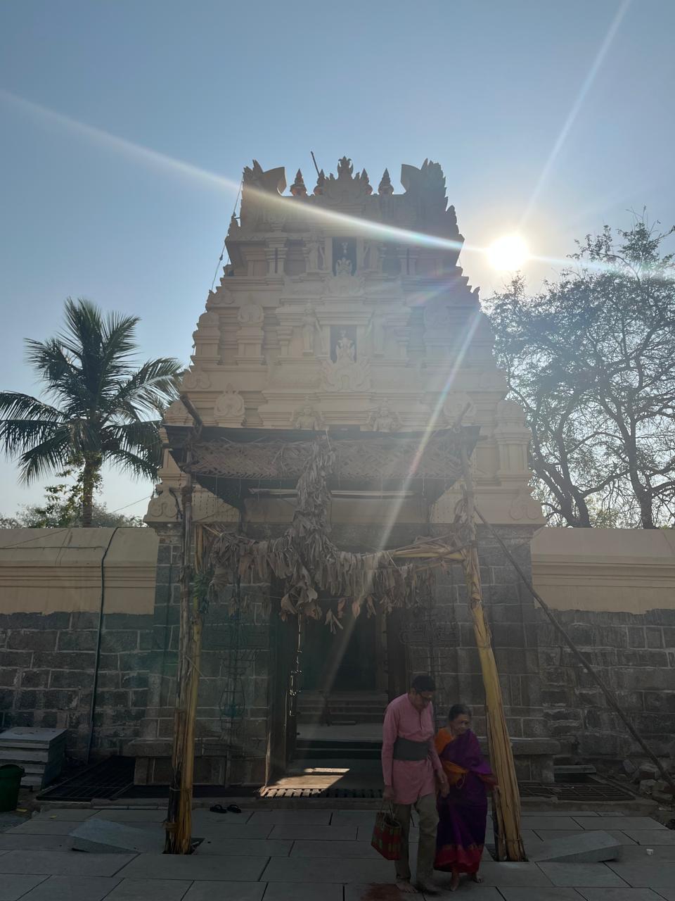 3 tier tower - Shivanandavalli Temple