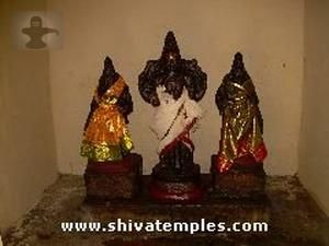 Muruga with his Consorts