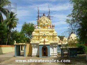 View of the temple from South entrance