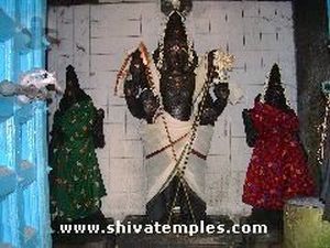 Muruga with his Consorts