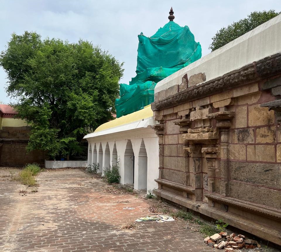 Vimana above the Sanctum