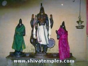 Muruga with his consorts