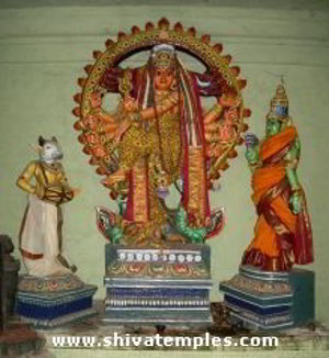 Nataraja Sabha, Nandi playing drums