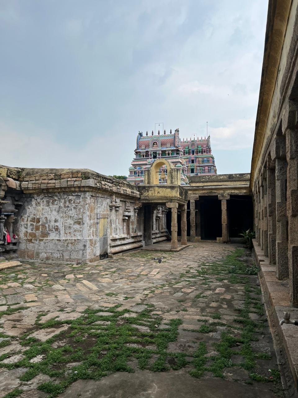 View of the twin towers from the southwest prakaram