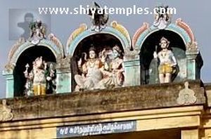 Stucco Sculptures above Entrance Gateway