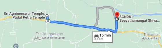 Tiruchaathamangai map