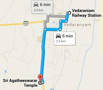 Agasthiampalli map