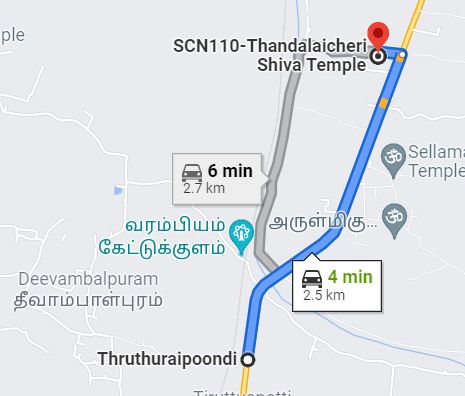Tiruthandalaineeneri map