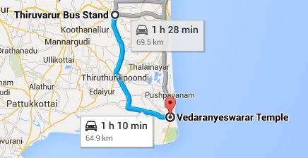 Tirumaraikkadu map