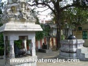 Nandi mandapam and balipeetam