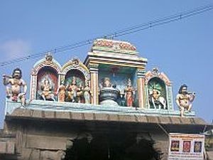 Stucco Sculptures at the entrance