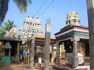 3-tier Gopuram and Nandi Mandapam