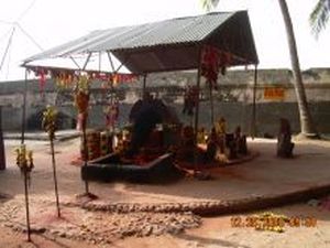 Nagar in the outer prakaram